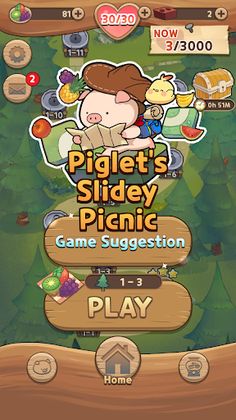 Piglet's Slidey Picnic - Screenshot 2