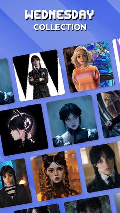 Wednesday Addams Family Art - Screenshot 2