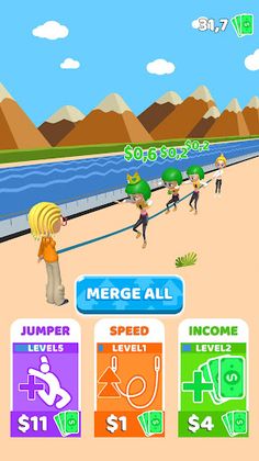 Rope Skip Idle 3D - Screenshot 2