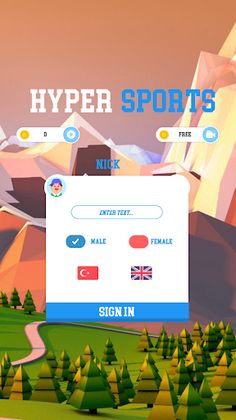 Hyper Sports - Screenshot 1