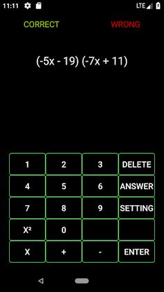 FOIL Method Practice: Multiply - Screenshot 1
