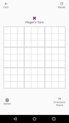 Ultimate Tic Tac Toe - Screenshot 2