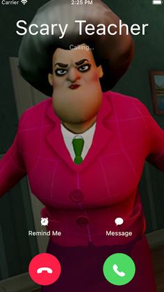 Scary Bad Teacher Chat Master - Screenshot 1