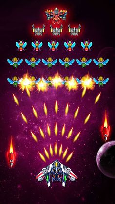 Galaxy Dawn: Aurora Fighter - Screenshot 1