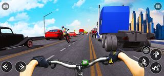 Crazy Traffic Bicycle Rider 3D - Screenshot 3