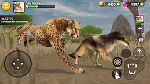 Animal Kingdoms: Wolf Sim MMO - Screenshot 1