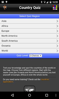 Country Quiz - Screenshot 2
