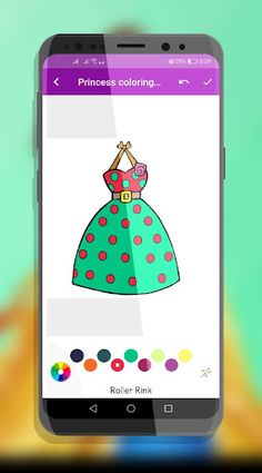 Princess coloring book girls - Screenshot 4