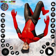 Rope Fighting Spider City War - Screenshot 1