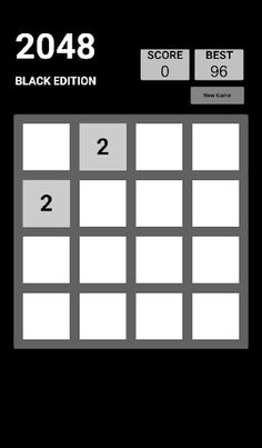 2048 BLACK EDITION - Screenshot 2