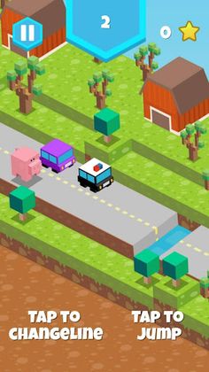 Blocky Pig Runner - Screenshot 4