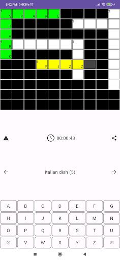Crossword Game - Screenshot 2