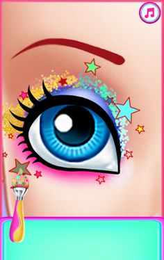 Princess Eye Makeup Artist Gam - Screenshot 2