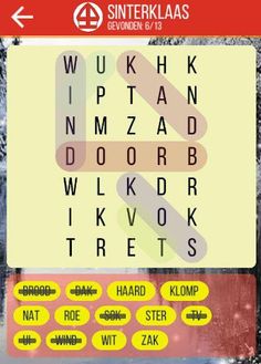 Sinterklaas boek Woordzoekers - Screenshot 2