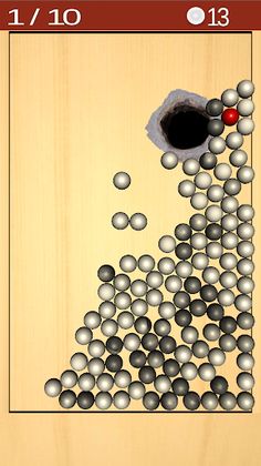 Labyrinth - Roll Balls into a - Screenshot 1
