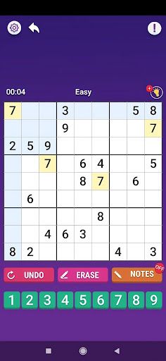 Sudoku Puzzle Brain Game 2023 - Screenshot 1