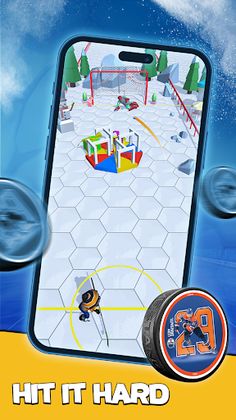 Ice Hockey Master Challenge 3D - Screenshot 1