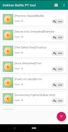 Dokkan Battle PT tool - Screenshot 2