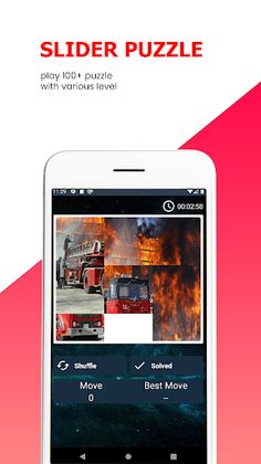 Fire trucks puzzle games - Screenshot 3