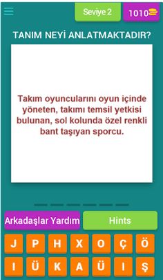 Futbol Terimleri Bilmece - Screenshot 3