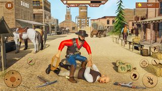 Real Cowboy Gun Shooting 3D - Screenshot 1