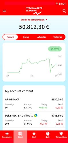 Stock Market Learning - Screenshot 1