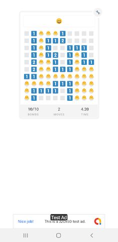 emoji mine sweeper - Screenshot 2
