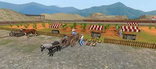 Horse Cart Carriage Taxi Game - Screenshot 3