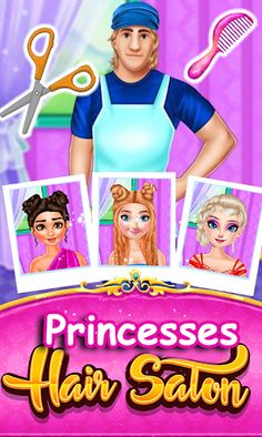 Princess Hairstyle Salon - Screenshot 1