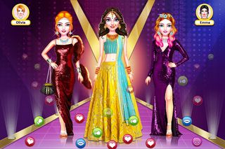 Princess Fashion Show Dress Up - Screenshot 1