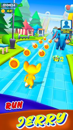 Cat Run : Tom Subway Runner 3D - Screenshot 4