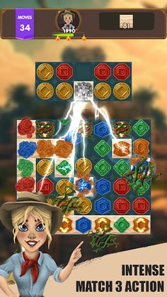 Montesuma Islands - Match 3 - Screenshot 3
