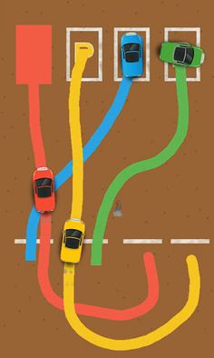 Car Games: Doodle Car Parking - Screenshot 4