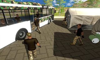 Army Bus Driving Simulator - Screenshot 1