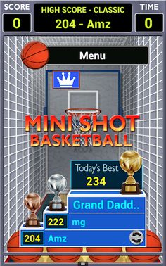 Mini Shot Basketball - Screenshot 2