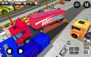 Dump Truck Parking Games 3D - Screenshot 1
