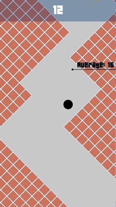 Zigzag wall ball - Screenshot 1