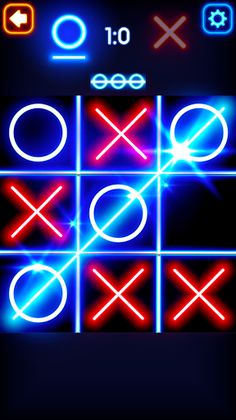 Tic Tac Toe Glow - Screenshot 2