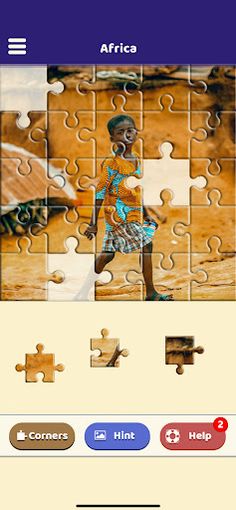 Africa Love Puzzle - Screenshot 4