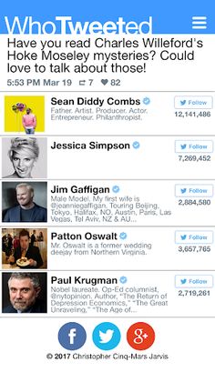 WhoTweeted - Screenshot 3