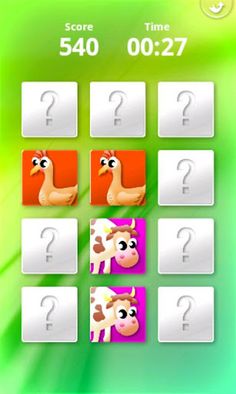 Animals' Memory for Kids - Screenshot 1