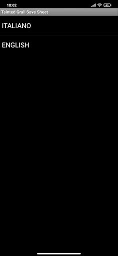 Tainted Grail Save Sheet - Screenshot 3