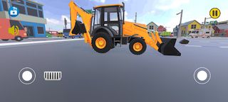 JCB Backhoe Construction Game - Screenshot 1