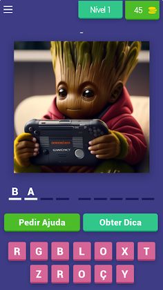 Guardiões da Galáxia Quiz Game - Screenshot 1