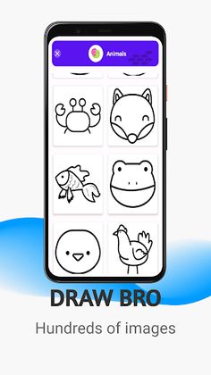 DrawBro : cute drawing app - Screenshot 4