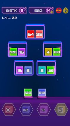 2048 Jelly Sort - Screenshot 3