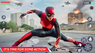 Cyber Rope Hero in Spider Game - Screenshot 1