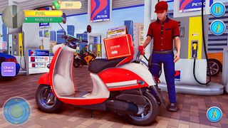 Food Delivery Boy Bike Game 3D - Screenshot 3