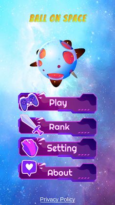 BALL ON SPACE - Screenshot 2