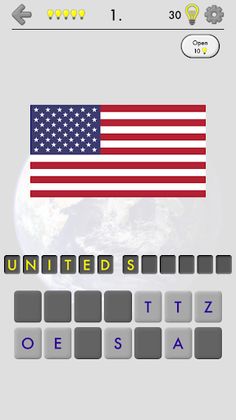 Flags of All World Continents - Screenshot 1